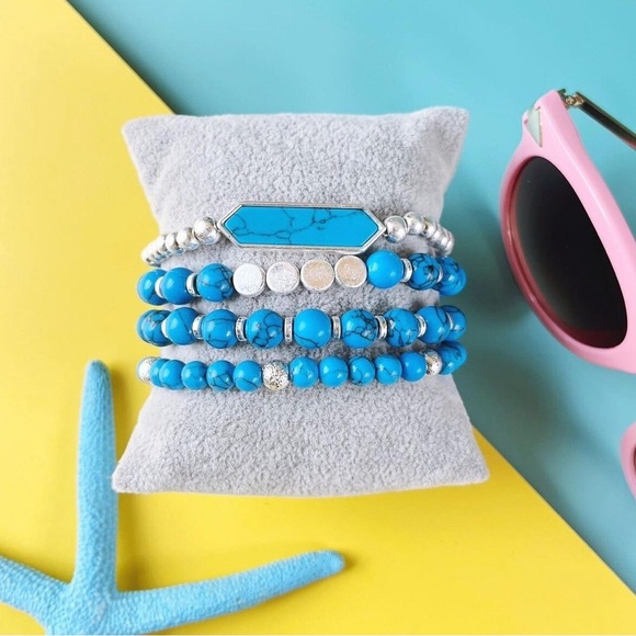 Park Lane Jewelry - Park Lane Denver Blue Bracelet